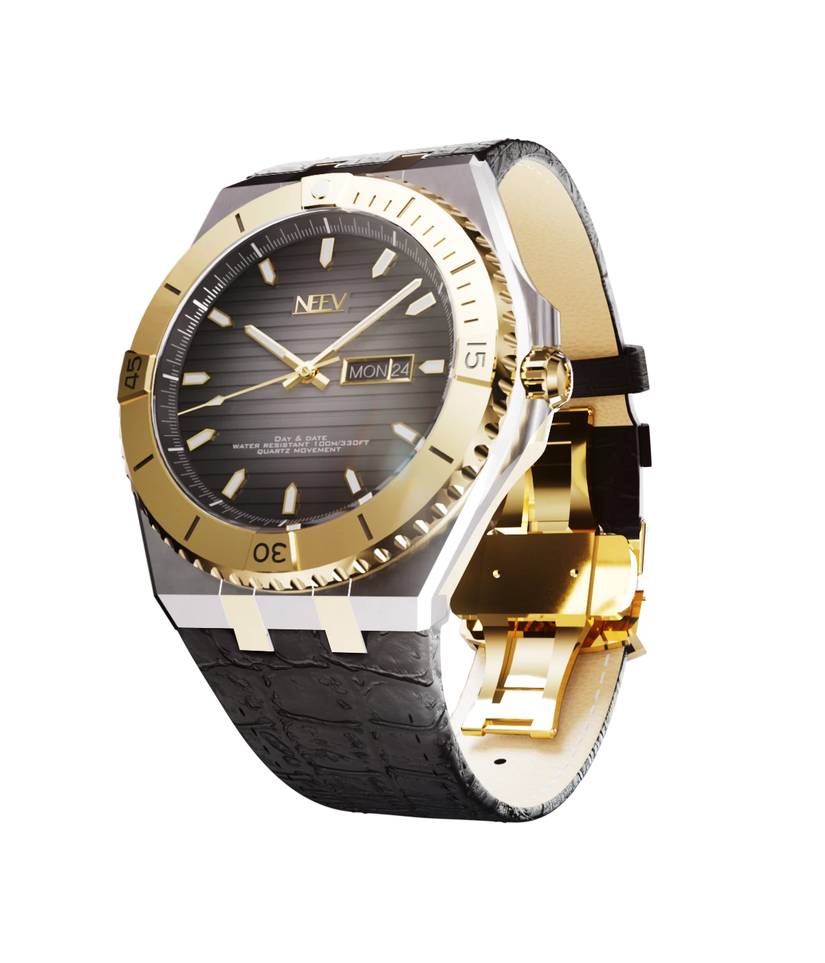 Hackler | Leder Zwart - Afbeelding 3