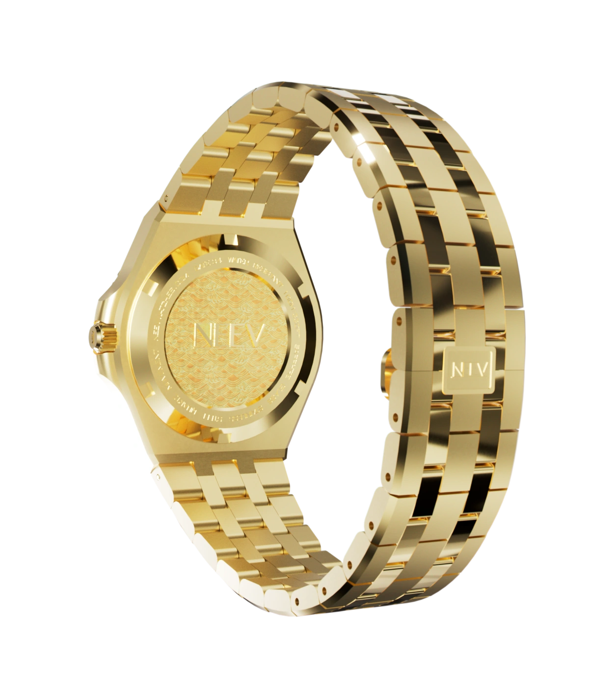 NEEV gold watch