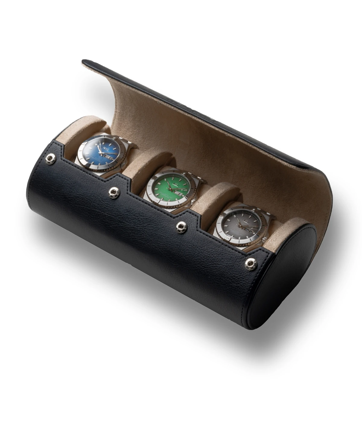 Horloge etui | Watchroll 3 slot